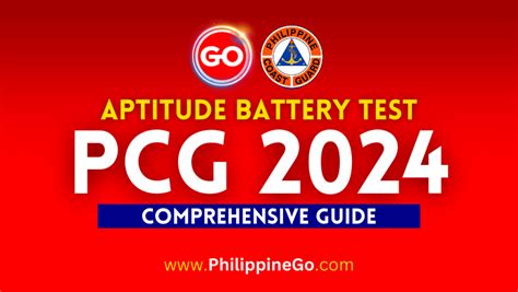 pcg aptitude battery test coverage